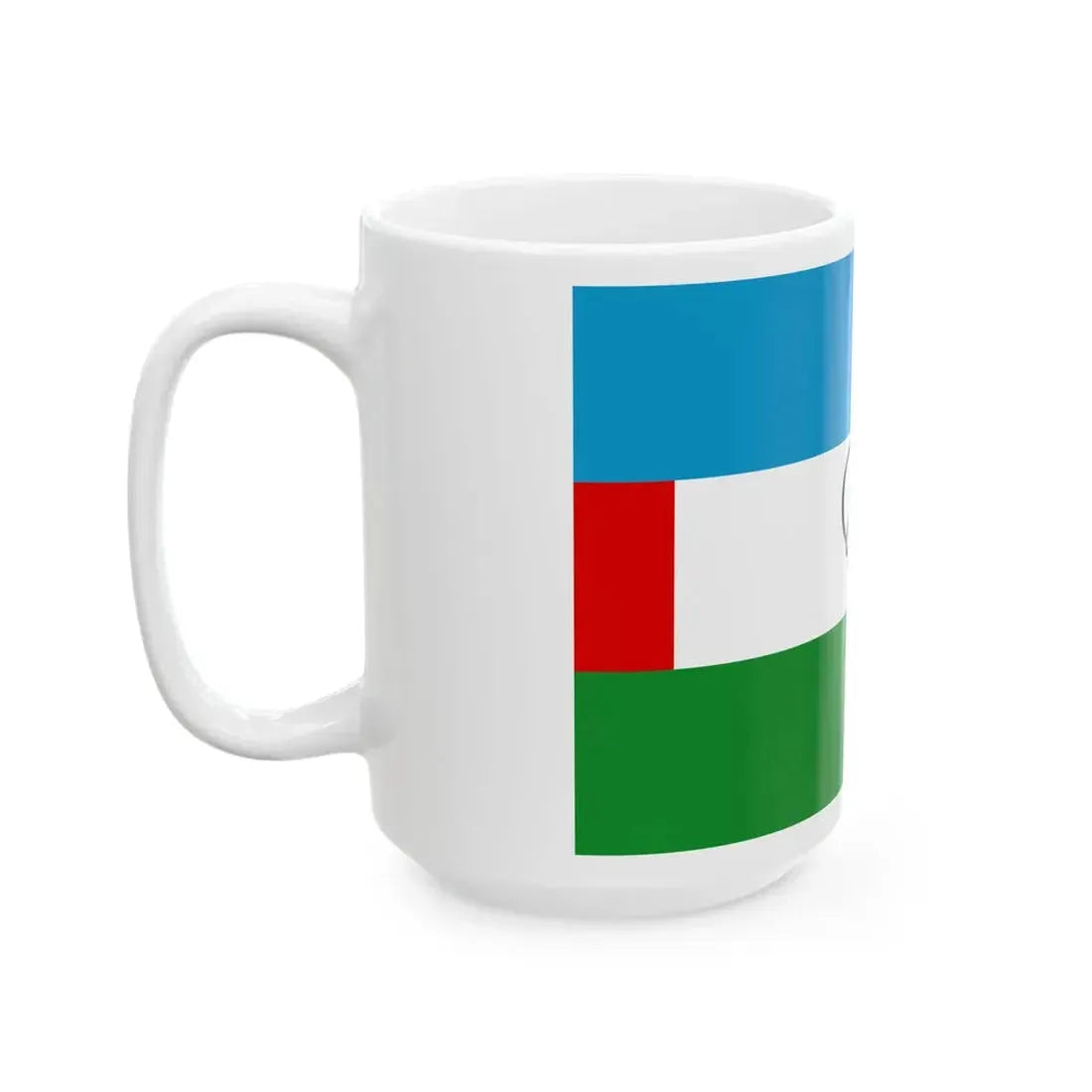Flag of Western Togoland (Ghana) White Coffee Mug - Go Mug Yourself