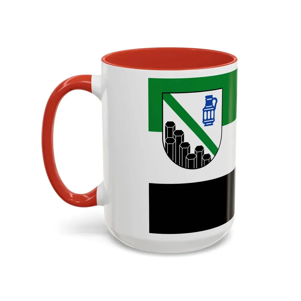 Flag of Westerwaldkreis Germany - Accent Coffee Mug - Go Mug Yourself