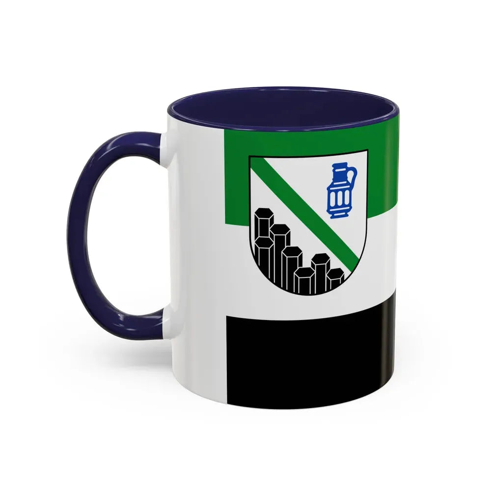 Flag of Westerwaldkreis Germany - Accent Coffee Mug - Go Mug Yourself