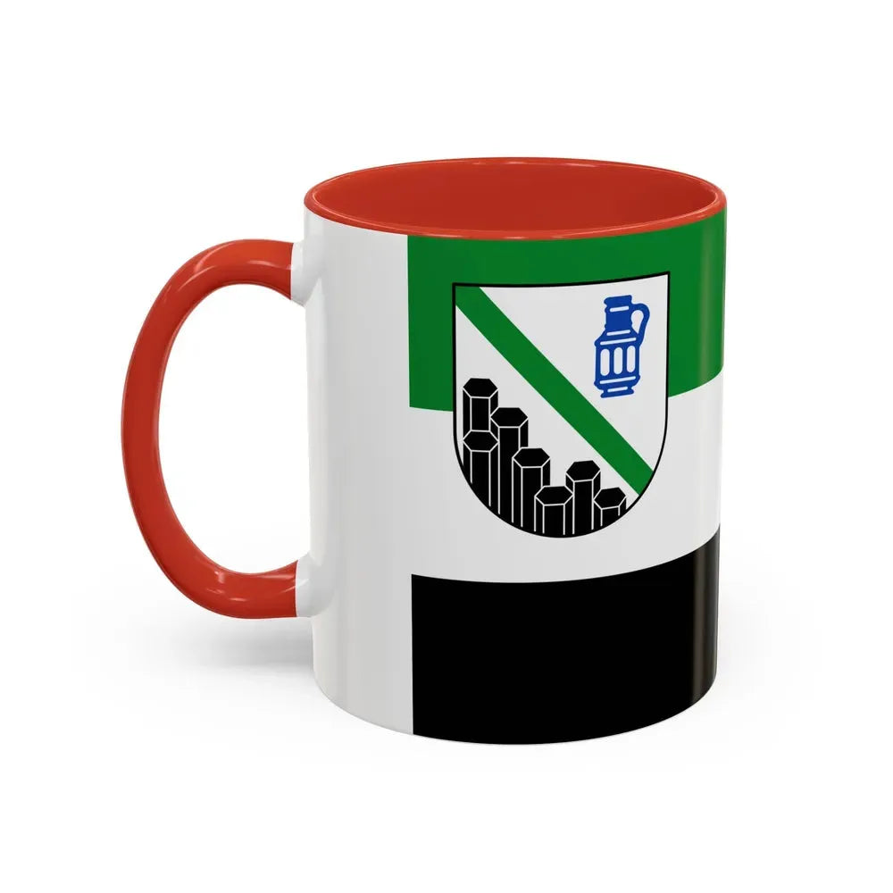 Flag of Westerwaldkreis Germany - Accent Coffee Mug - Go Mug Yourself