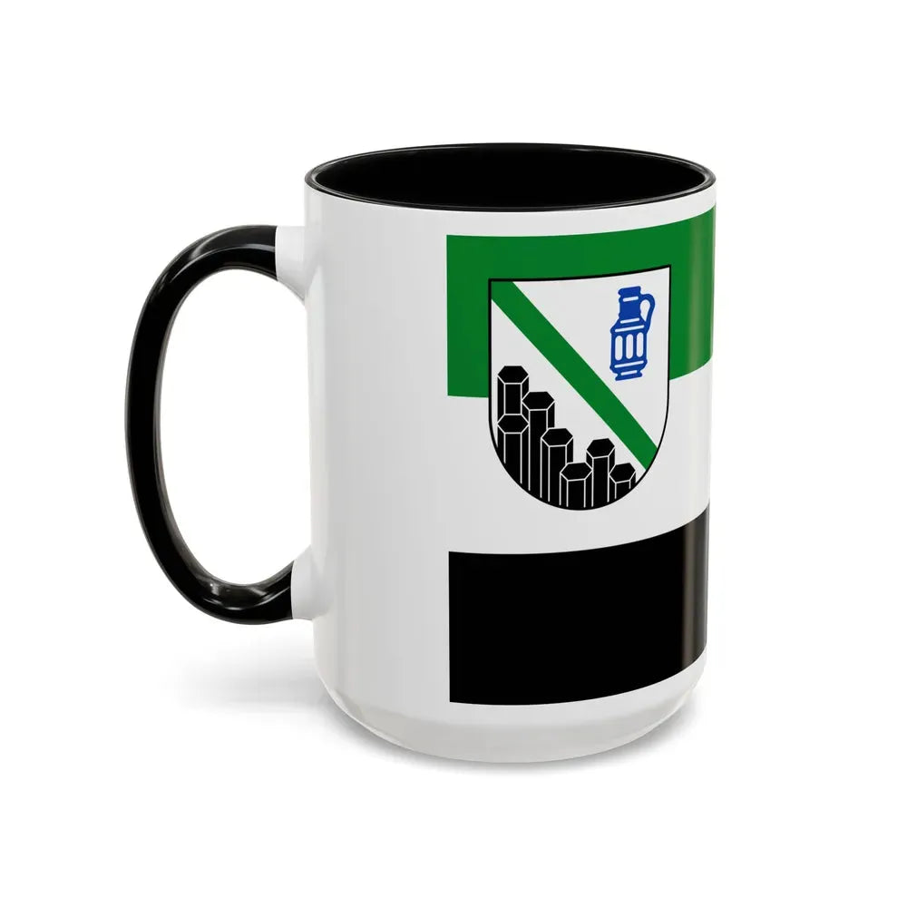 Flag of Westerwaldkreis Germany - Accent Coffee Mug - Go Mug Yourself