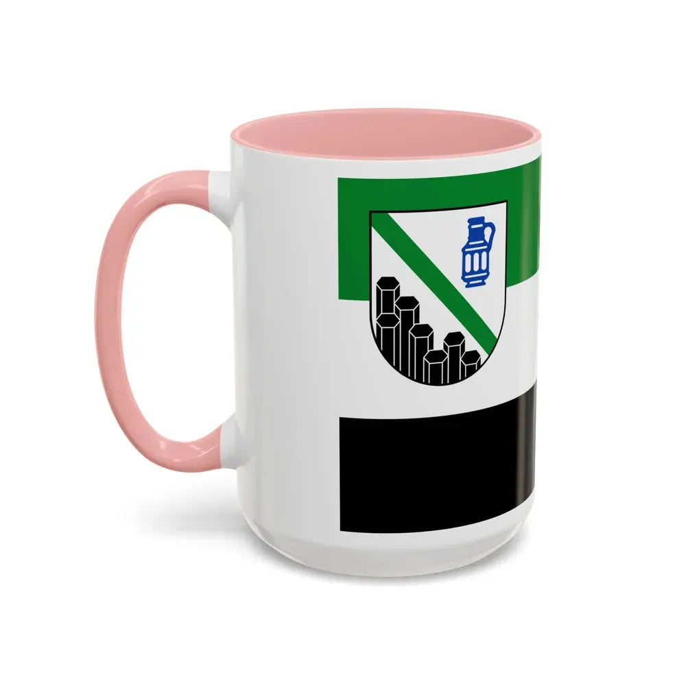 Flag of Westerwaldkreis Germany - Accent Coffee Mug - Go Mug Yourself