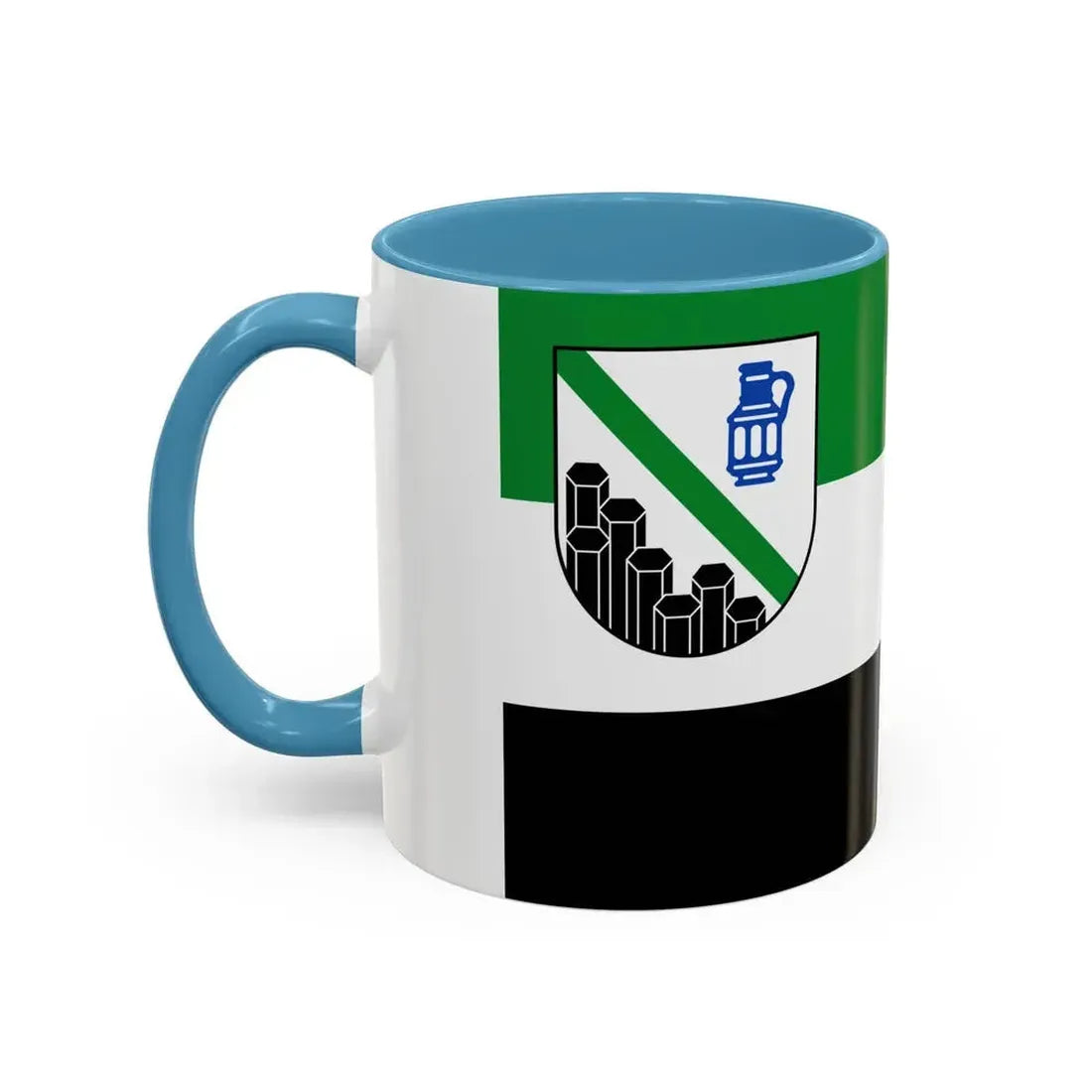 Flag of Westerwaldkreis Germany - Accent Coffee Mug - Go Mug Yourself