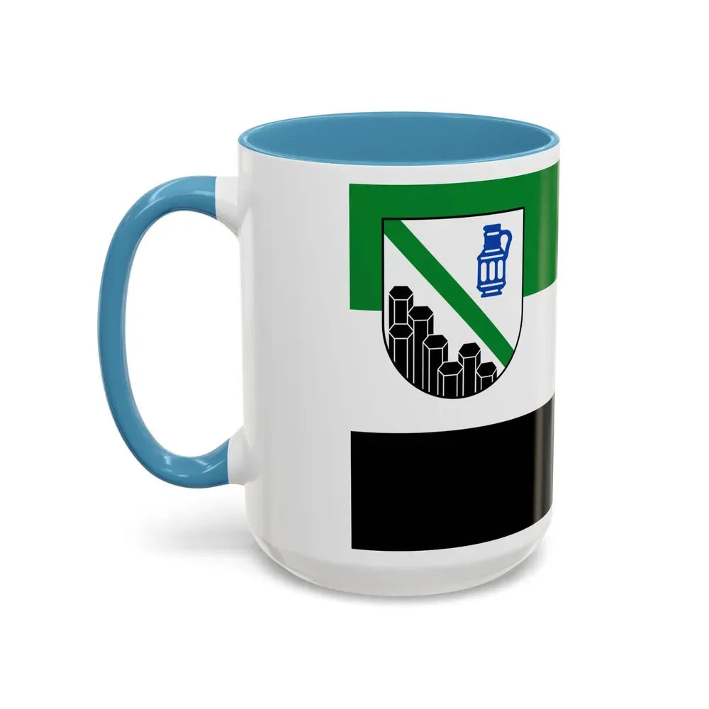Flag of Westerwaldkreis Germany - Accent Coffee Mug - Go Mug Yourself