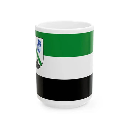 Flag of Westerwaldkreis Germany - White Coffee Mug 15oz - Go Mug Yourself