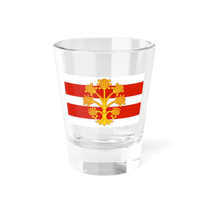Flag of Westmorland (England) Shot Glass 1.5oz 1.5oz - Go Mug Yourself
