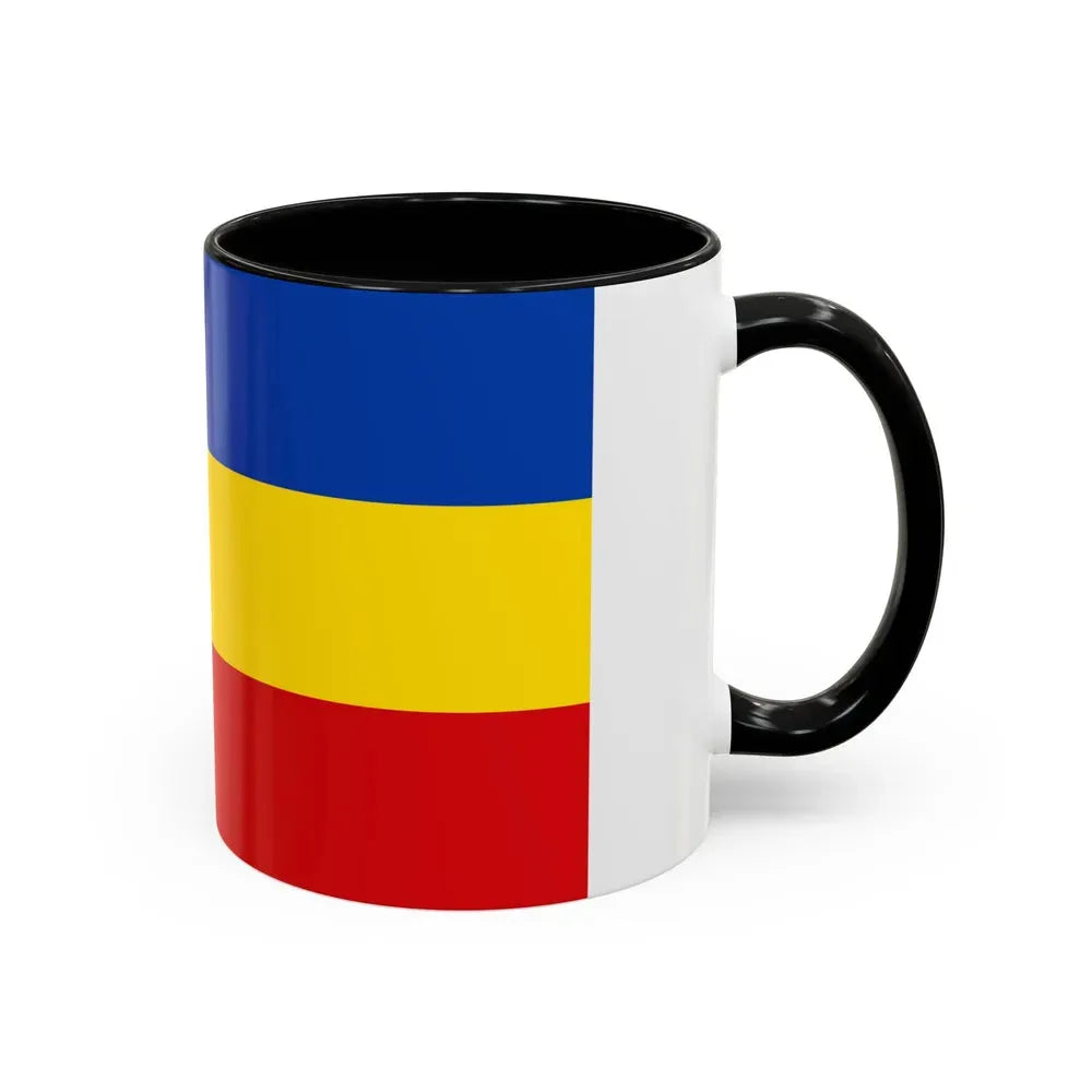 Flag of Wetteraukreises Germany - Accent Coffee Mug - Go Mug Yourself