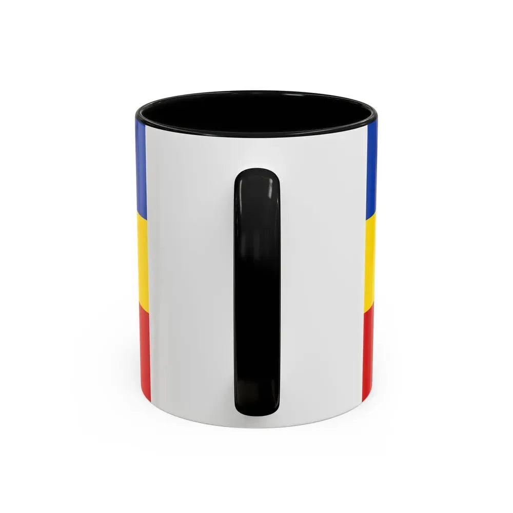 Flag of Wetteraukreises Germany - Accent Coffee Mug - Go Mug Yourself