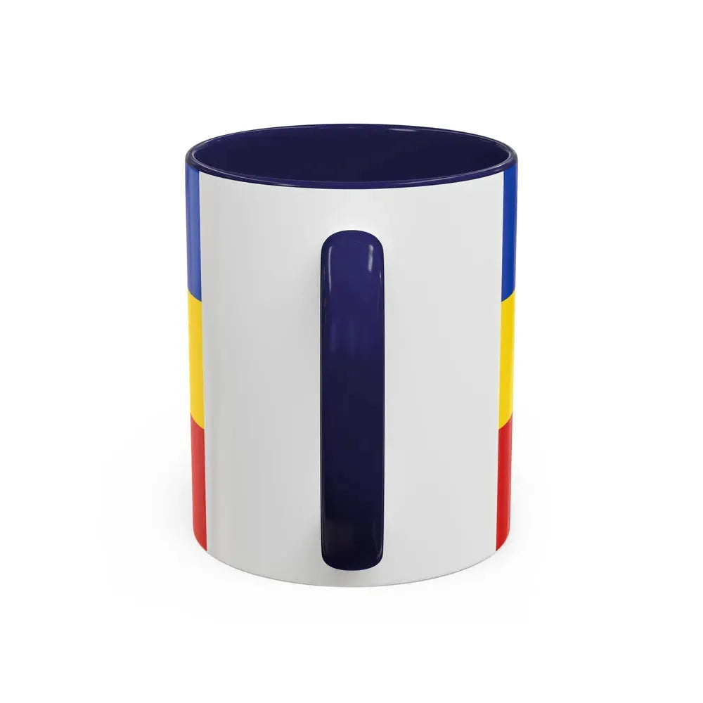 Flag of Wetteraukreises Germany - Accent Coffee Mug - Go Mug Yourself