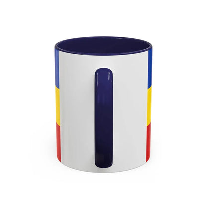 Flag of Wetteraukreises Germany - Accent Coffee Mug - Go Mug Yourself