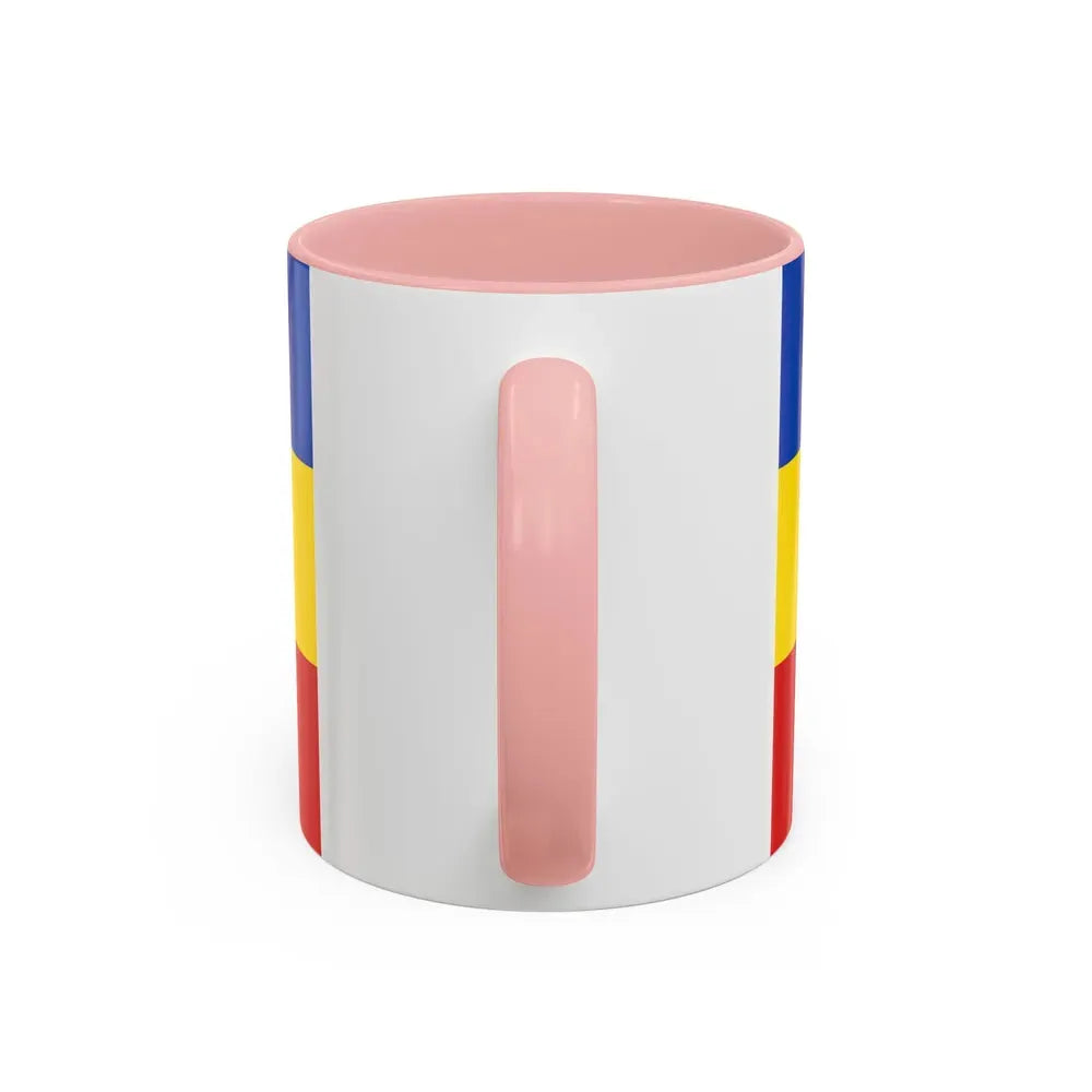 Flag of Wetteraukreises Germany - Accent Coffee Mug - Go Mug Yourself