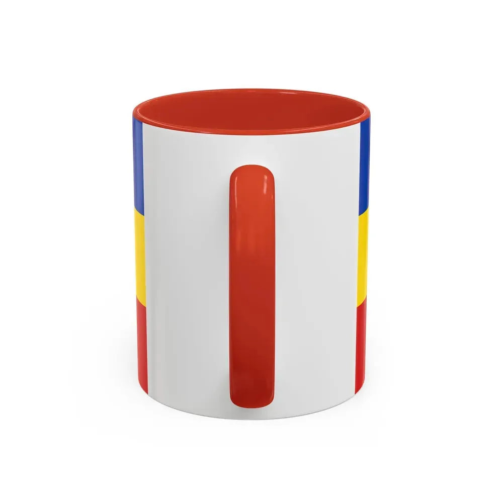 Flag of Wetteraukreises Germany - Accent Coffee Mug - Go Mug Yourself