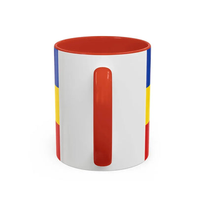 Flag of Wetteraukreises Germany - Accent Coffee Mug - Go Mug Yourself