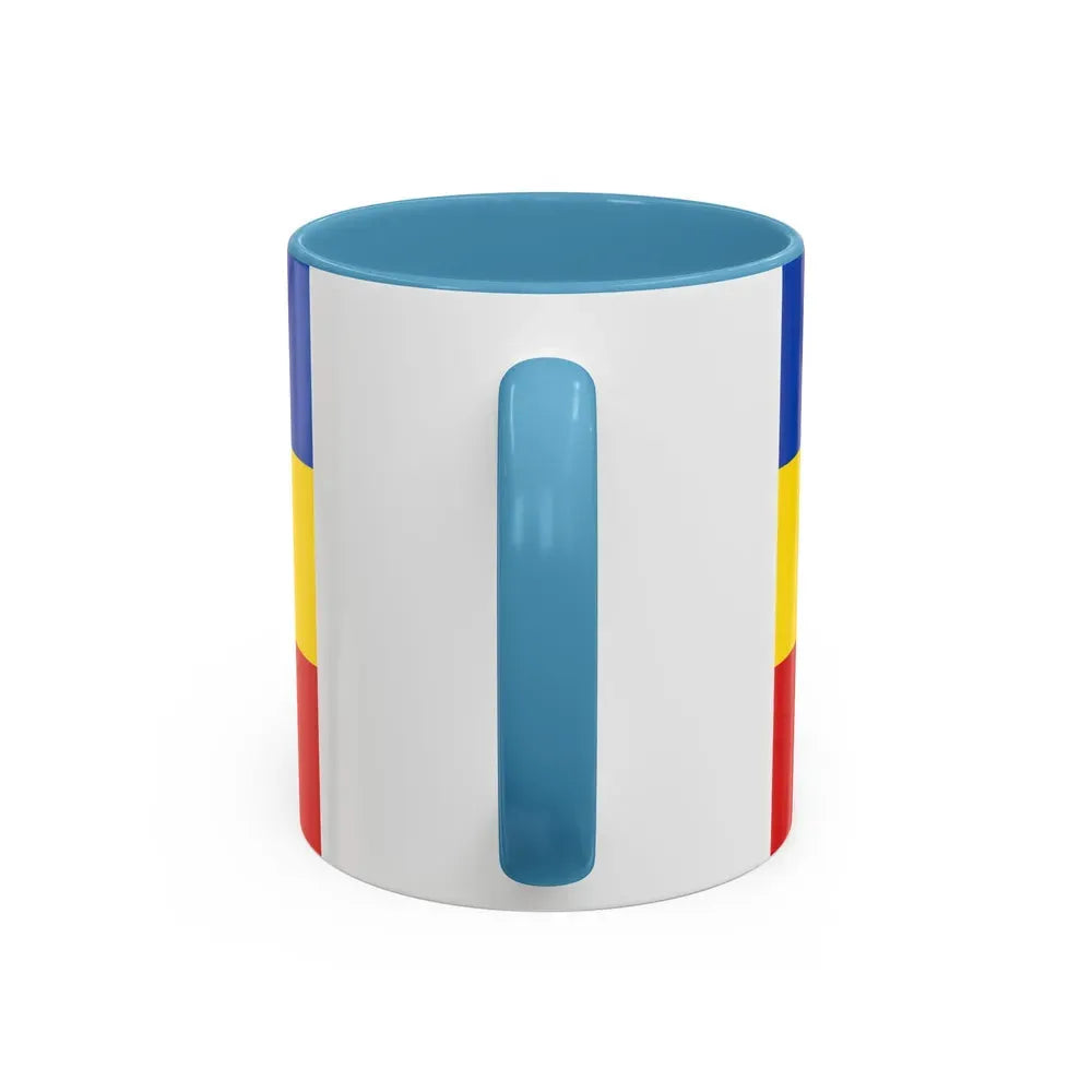 Flag of Wetteraukreises Germany - Accent Coffee Mug - Go Mug Yourself