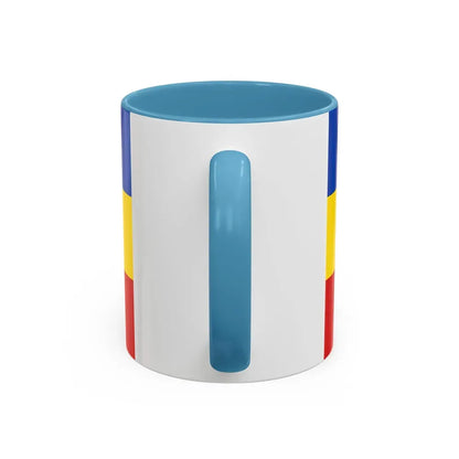 Flag of Wetteraukreises Germany - Accent Coffee Mug - Go Mug Yourself