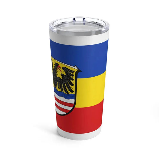 Flag of Wetteraukreises Germany - Tumbler 20oz 20oz - Go Mug Yourself