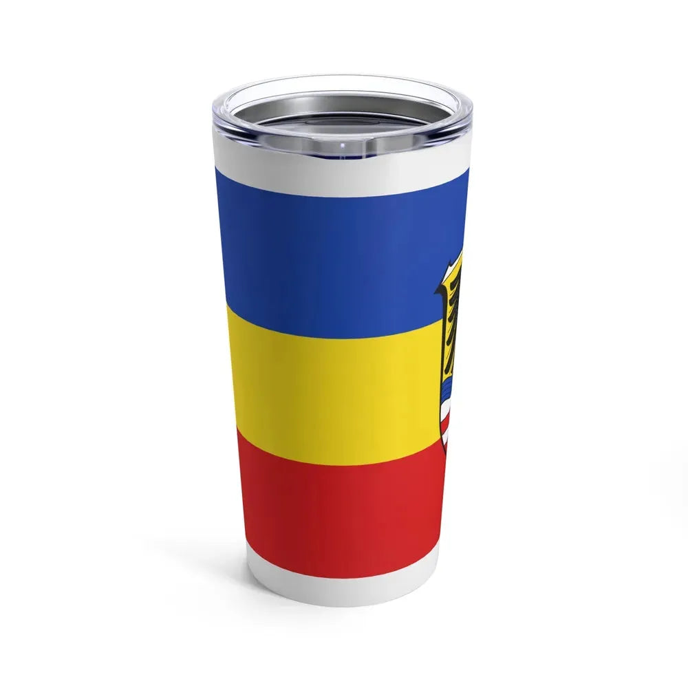 Flag of Wetteraukreises Germany - Tumbler 20oz - Go Mug Yourself
