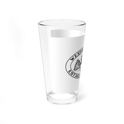 Flag of Wexford County Michigan (United States) Pint Glass 16oz - Go Mug Yourself