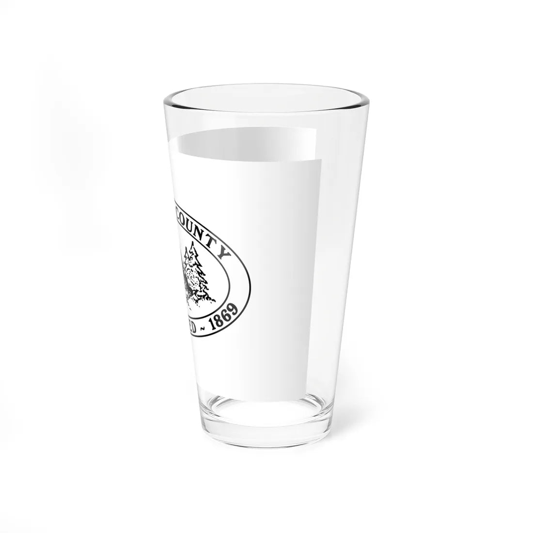 Flag of Wexford County Michigan (United States) Pint Glass 16oz - Go Mug Yourself