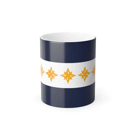 Flag of Wheeling, West Virginia - Color Changing Coffee Mug 11oz - Go Mug Yourself