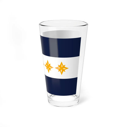 Flag of Wheeling, West Virginia - Pint Glass 16oz - Go Mug Yourself