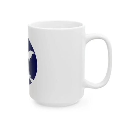 Flag of Whites City New Mexico textless (Mexico) White Coffee Mug - Go Mug Yourself