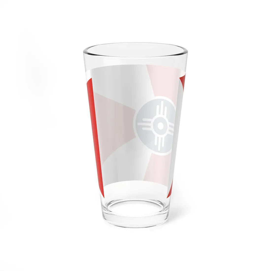 Flag of Wichita Kansas (United States) Pint Glass 16oz - Go Mug Yourself