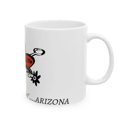 Flag of Wickenburg Arizona 2010-2022 (United States) White Coffee Mug - Go Mug Yourself