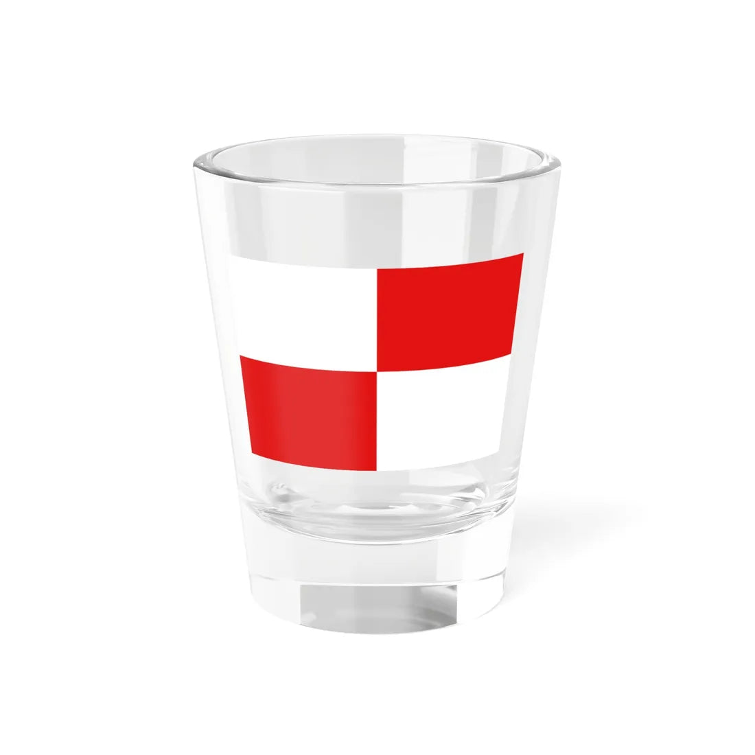 Flag of Wielsbeke (Belgium) Shot Glass 1.5oz 1.5oz - Go Mug Yourself