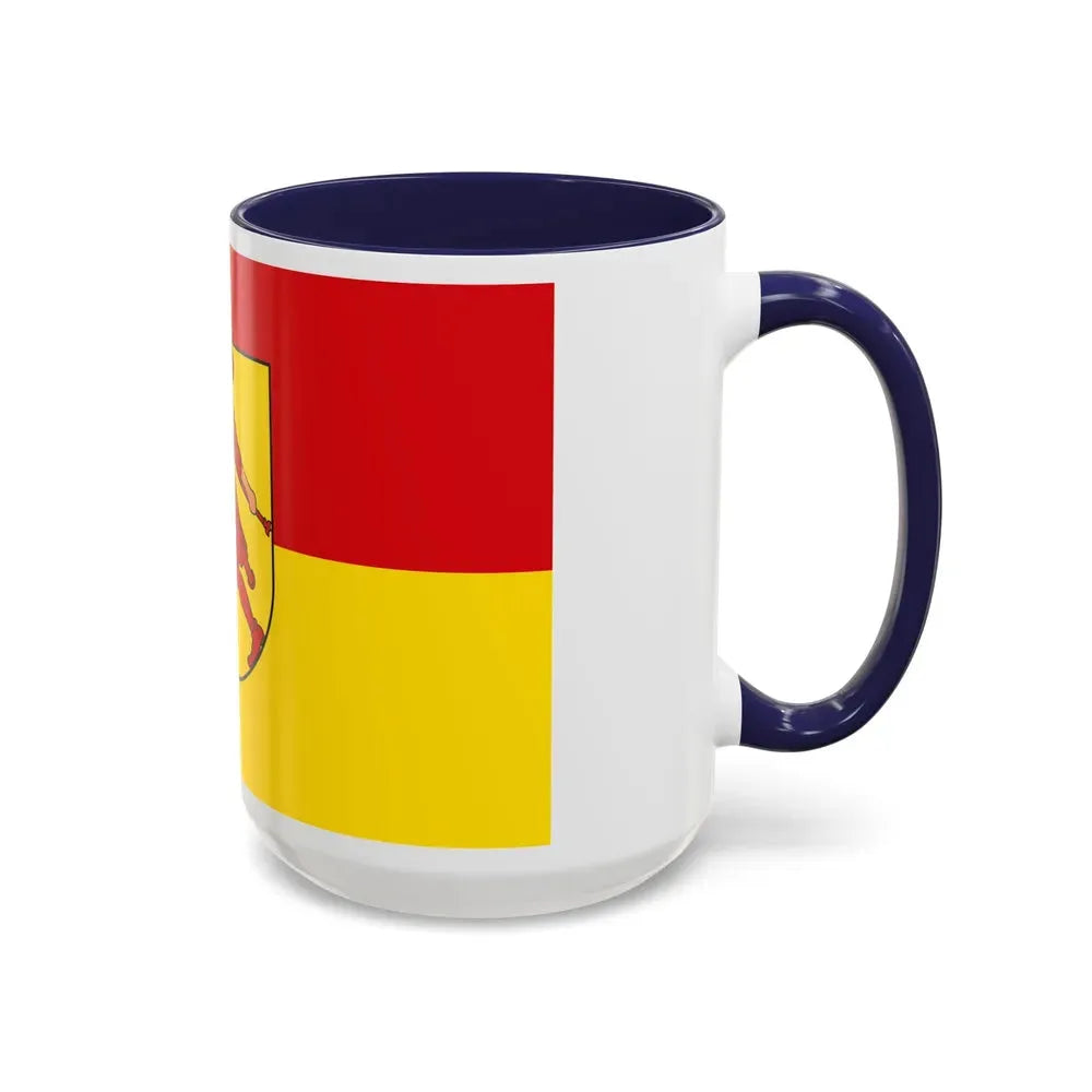 Flag of Wilhelmshaven Germany - Accent Coffee Mug - Go Mug Yourself