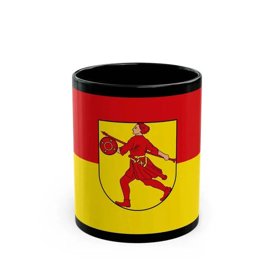 Flag of Wilhelmshaven Germany - Black Coffee Mug 11oz - Go Mug Yourself