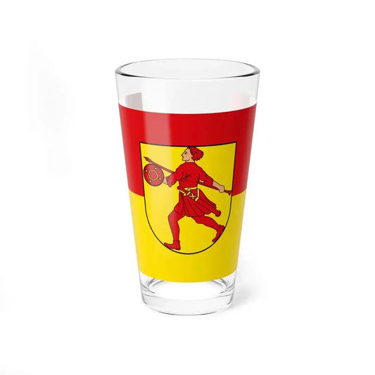 Flag of Wilhelmshaven Germany - Pint Glass 16oz 16oz - Go Mug Yourself