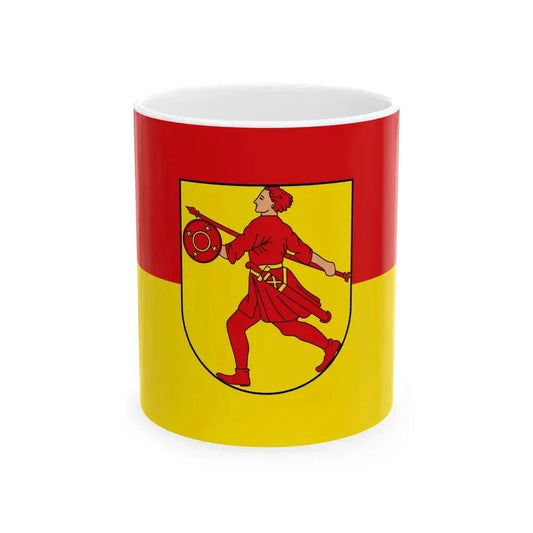 Flag of Wilhelmshaven Germany - White Coffee Mug 11oz - Go Mug Yourself