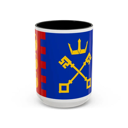 Flag of Willenhall UK - Accent Coffee Mug 15oz Black - Go Mug Yourself