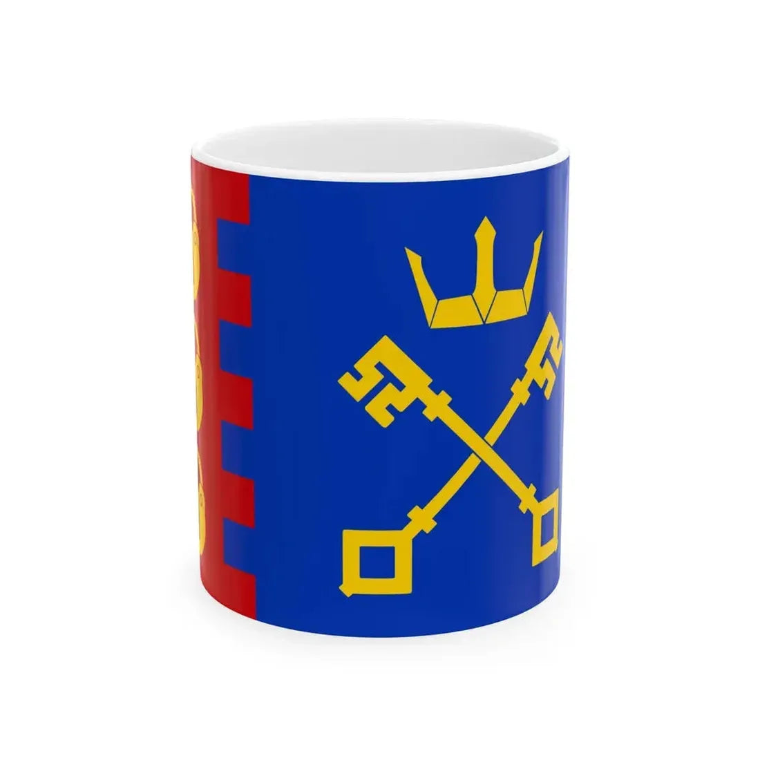 Flag of Willenhall UK - White Coffee Mug - Go Mug Yourself