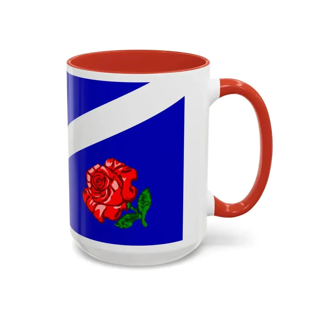 Flag of Windsor Ontario Canada - Accent Coffee Mug - Go Mug Yourself