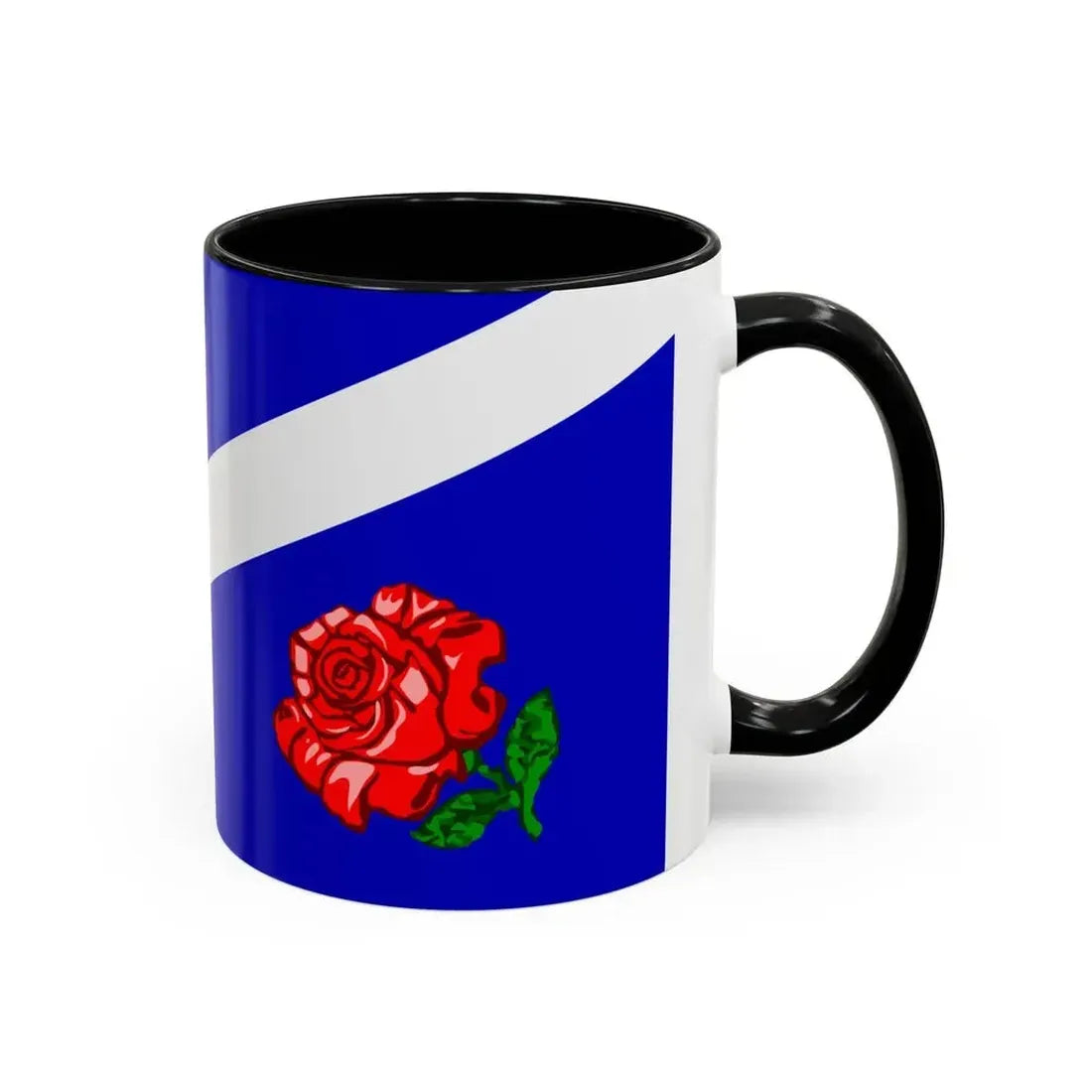 Flag of Windsor Ontario Canada - Accent Coffee Mug - Go Mug Yourself