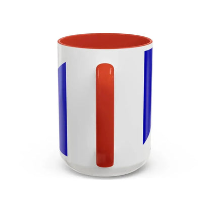 Flag of Windsor Ontario Canada - Accent Coffee Mug - Go Mug Yourself