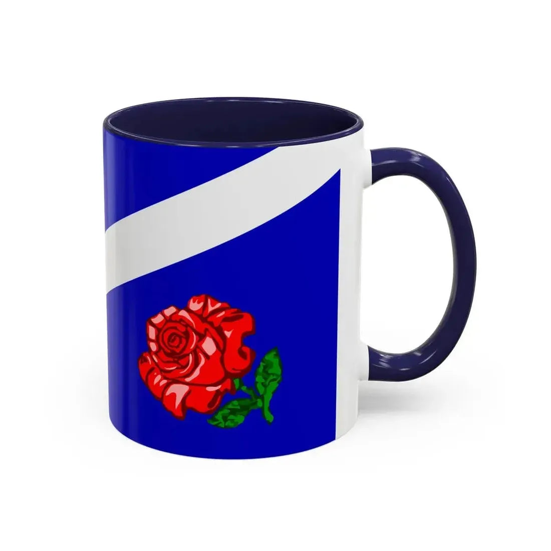 Flag of Windsor Ontario Canada - Accent Coffee Mug - Go Mug Yourself