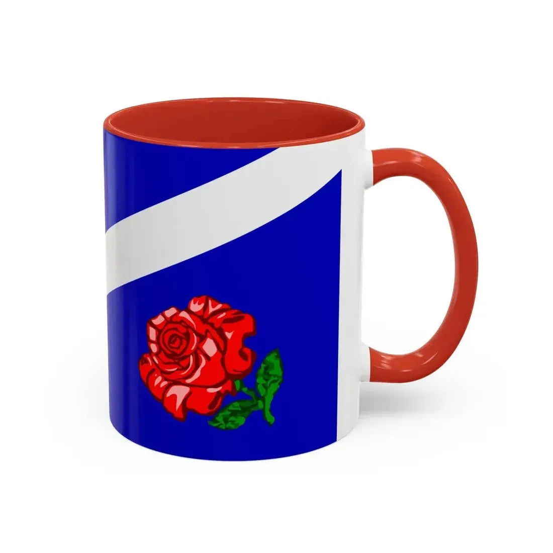 Flag of Windsor Ontario Canada - Accent Coffee Mug - Go Mug Yourself
