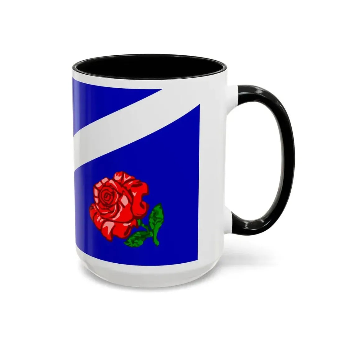 Flag of Windsor Ontario Canada - Accent Coffee Mug - Go Mug Yourself