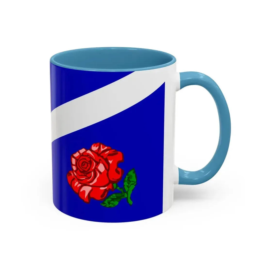 Flag of Windsor Ontario Canada - Accent Coffee Mug - Go Mug Yourself