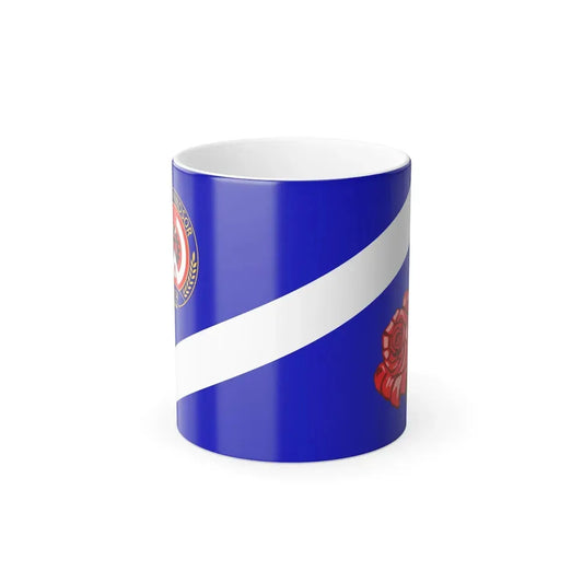 Flag of Windsor Ontario Canada - Color Changing Coffee Mug 11oz - Go Mug Yourself