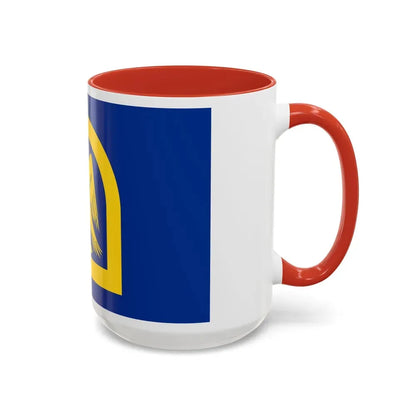Flag of Wing UK - Accent Coffee Mug - Go Mug Yourself