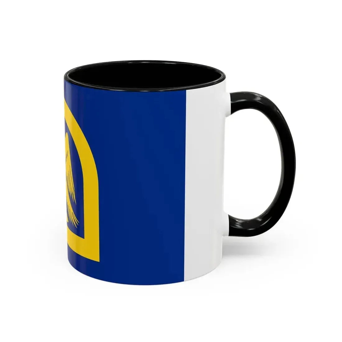 Flag of Wing UK - Accent Coffee Mug - Go Mug Yourself