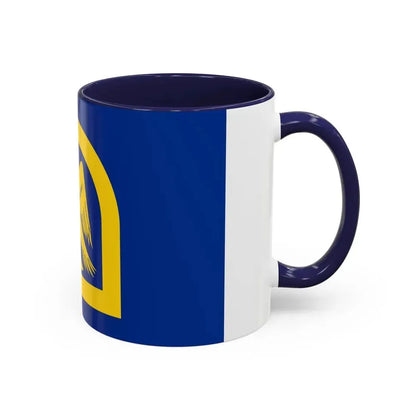 Flag of Wing UK - Accent Coffee Mug - Go Mug Yourself