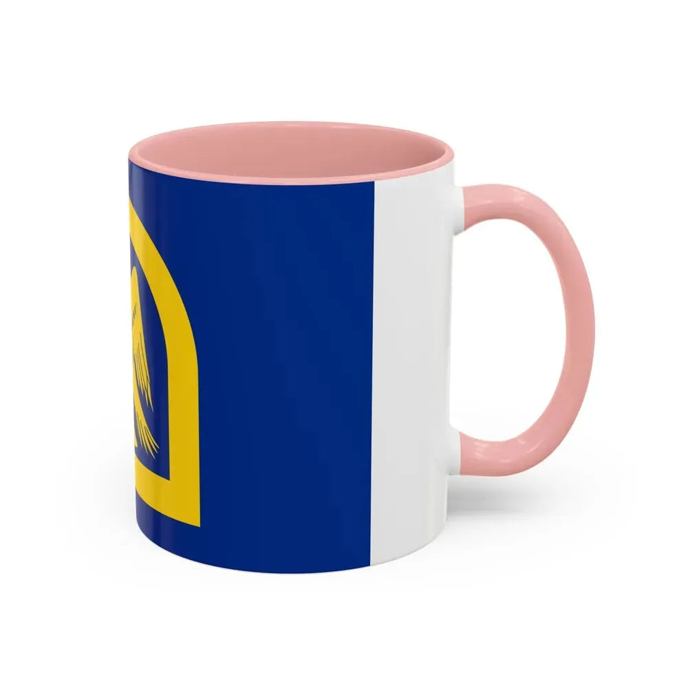 Flag of Wing UK - Accent Coffee Mug - Go Mug Yourself