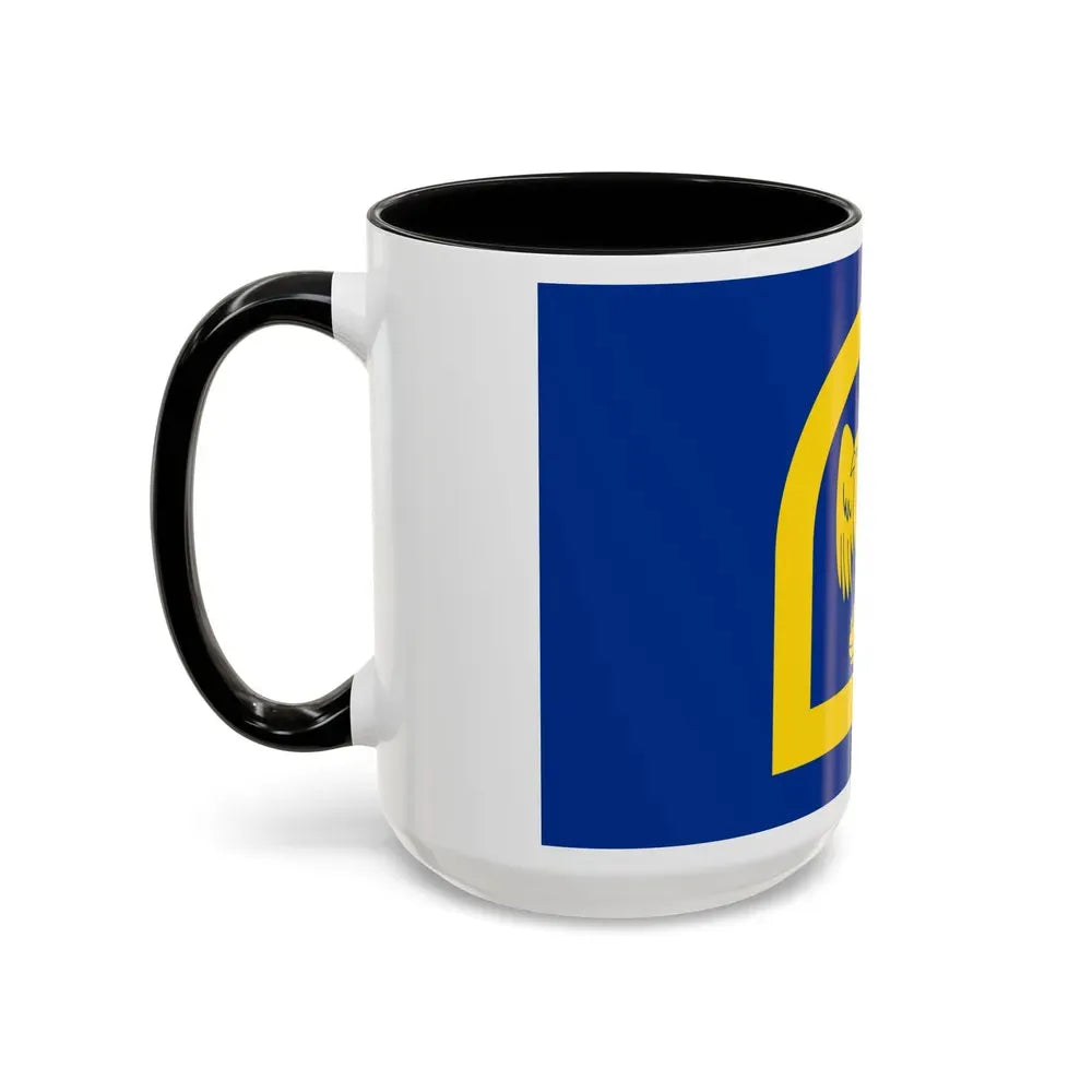 Flag of Wing UK - Accent Coffee Mug - Go Mug Yourself