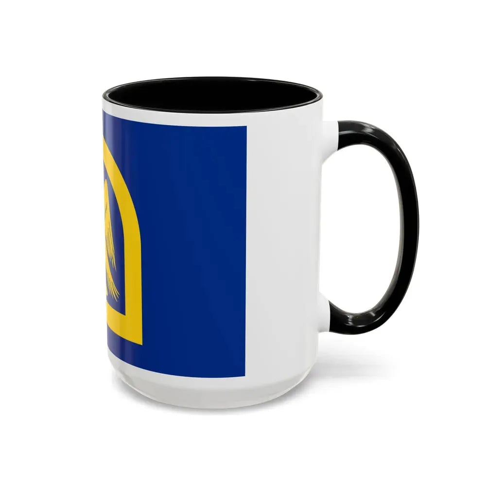 Flag of Wing UK - Accent Coffee Mug - Go Mug Yourself