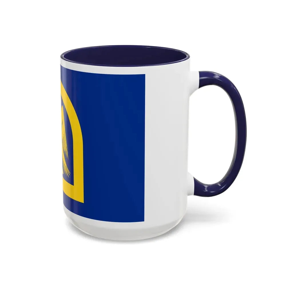 Flag of Wing UK - Accent Coffee Mug - Go Mug Yourself